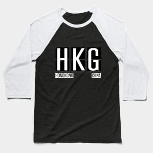 HKG - Hong Kong Souvenir or Gift Shirt Apparel Baseball T-Shirt